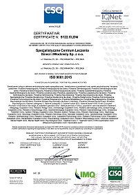 Certyfikat ISO 9001:2008